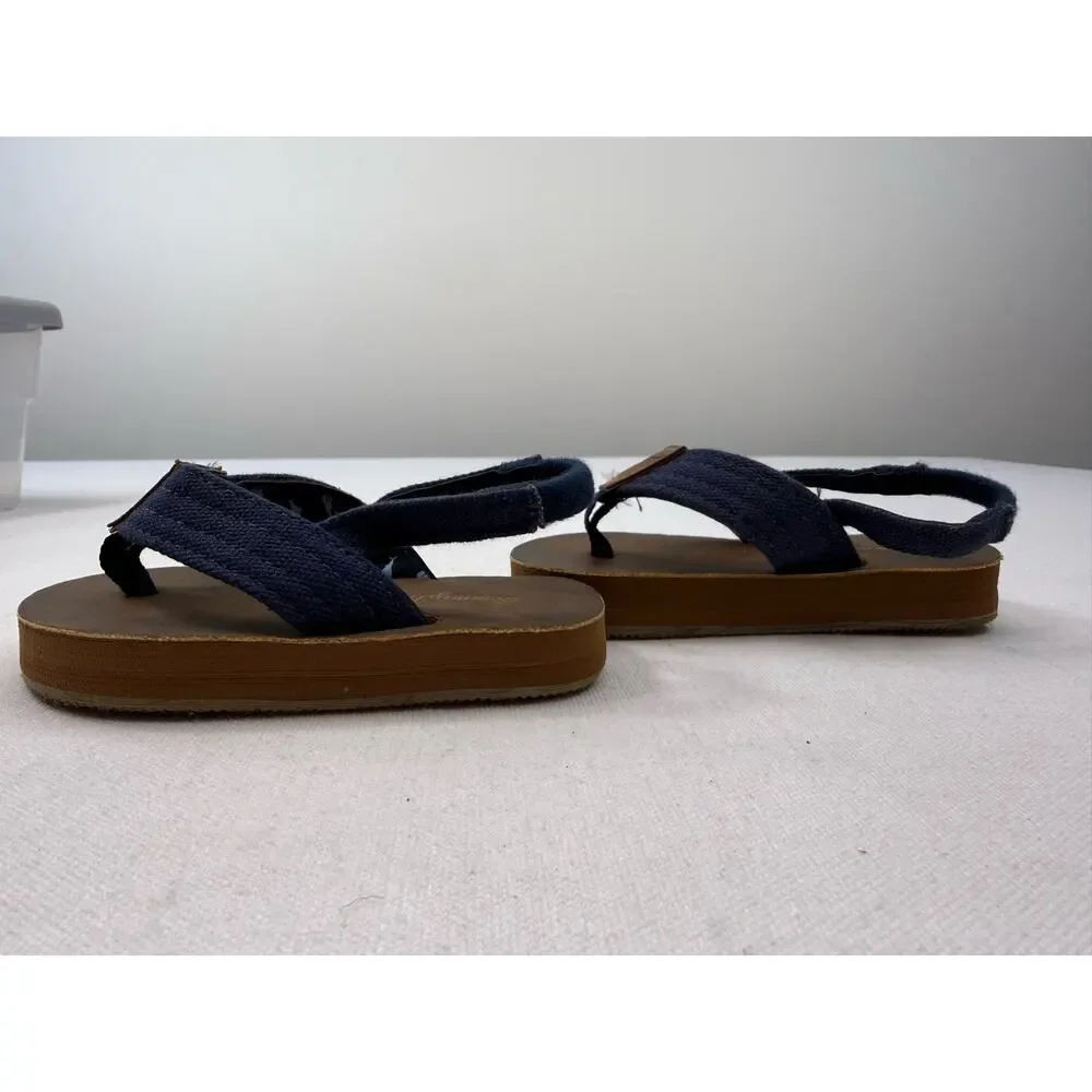 Tommy Bahama Blue Slingback Flip Flop Sandals Toddler‎ Est Size 3–4 Baby Beach